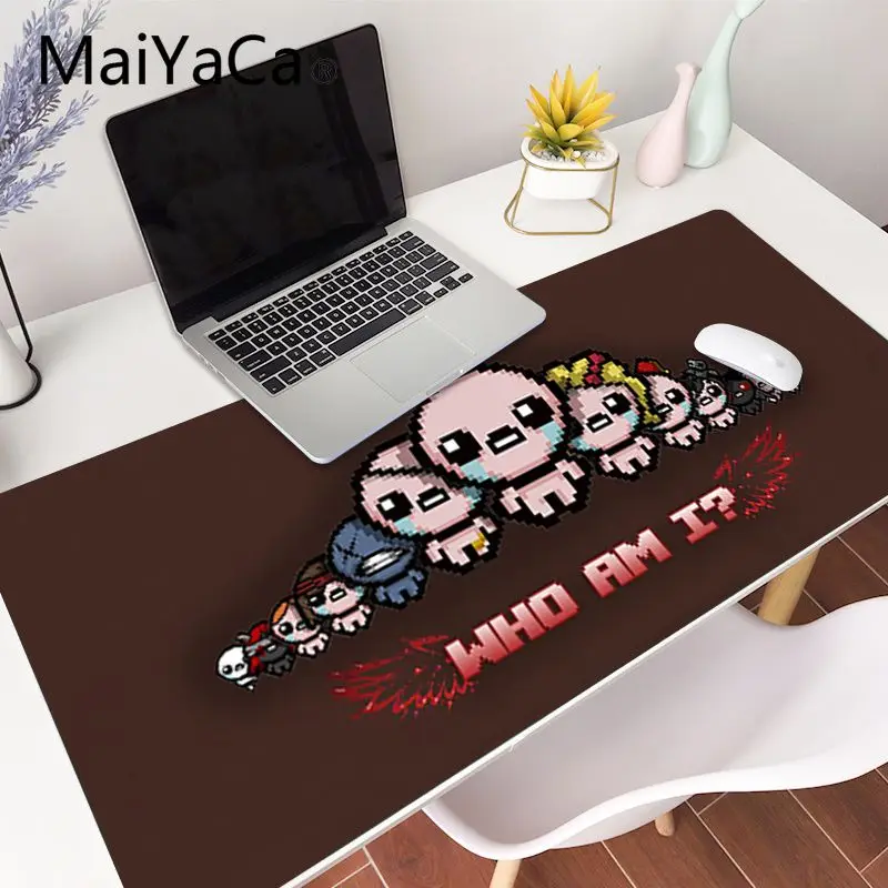 

MaiYaCa The Binding of Isaac Beautiful Anime Mouse Mat XXL Mouse Pad Laptop Desk Mat pc gamer completo for lol/world of warcraft