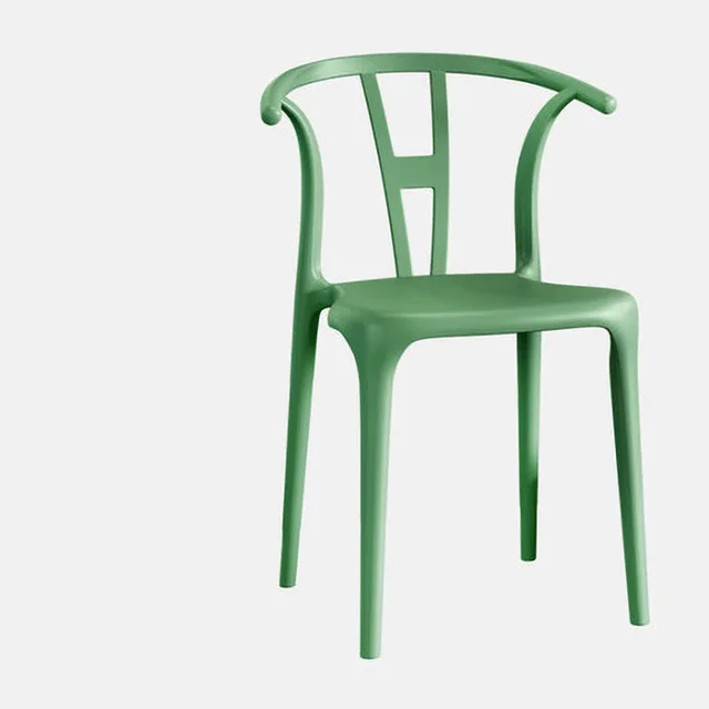 Plastic Horn Chair Modern Minimalist Chair For Home Nordic Dining Chairs Backrest Dining Chairs  Sillas De Comedor Chaises Salle 75cmx42cmx45cm