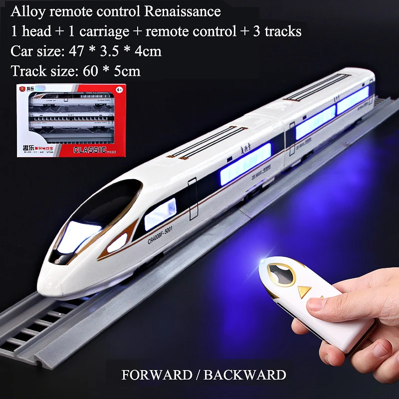 Alloy Harmony Remote Control High speed Train Toy High Speed Train 