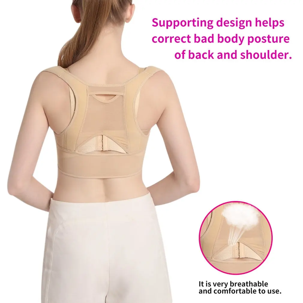 

NEW Breathable Women Back Posture Correction Corset Orthopedic Upper Back Shoulder Spine Posture Corrector Lumbar Support