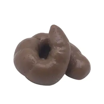 

1 Pc Funny Joke Tricky Toys Mischief Turd Gag Gift Realistic Shits Poop Fake