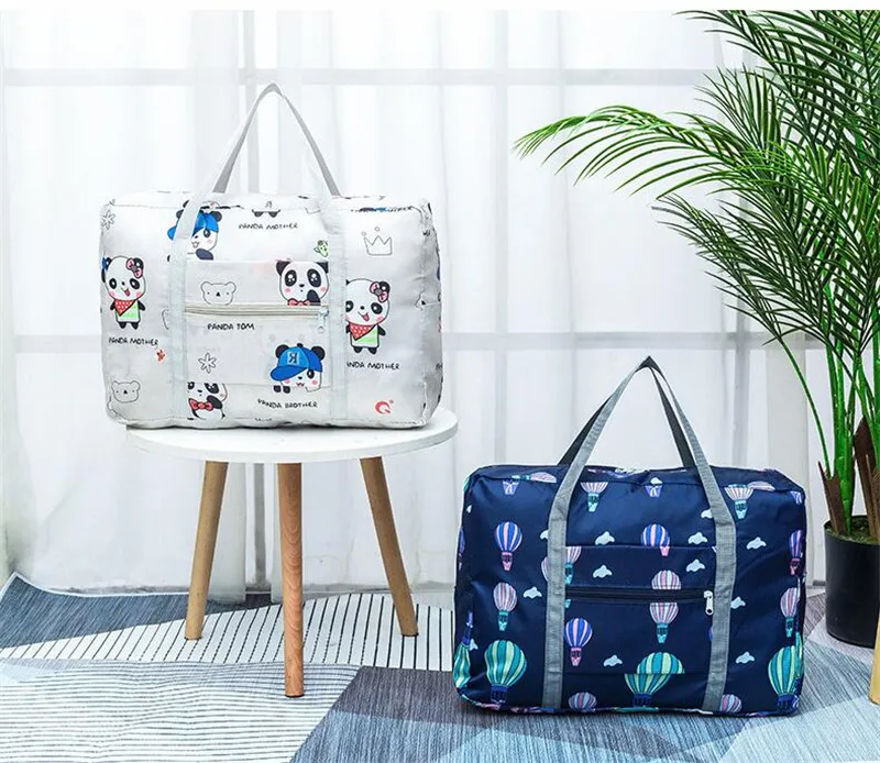 New Folding Travel Bag Large Capacity Waterproof Pouch Tote Carry On Luggage Portable Suitcases Unisex Duffel Organizer Handbags