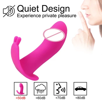 12cm Dildo Wireless Vibrator For Women Clitoris Stimulator Vaginal Ball Anal Plug Real Penis Female Masturbator Panties Sex Toys 3