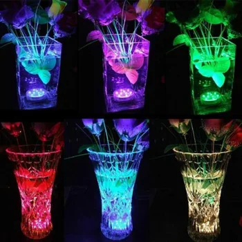

Underwater LED Bulb Disco Light Glow Show Swimming Waterproof Garden grass