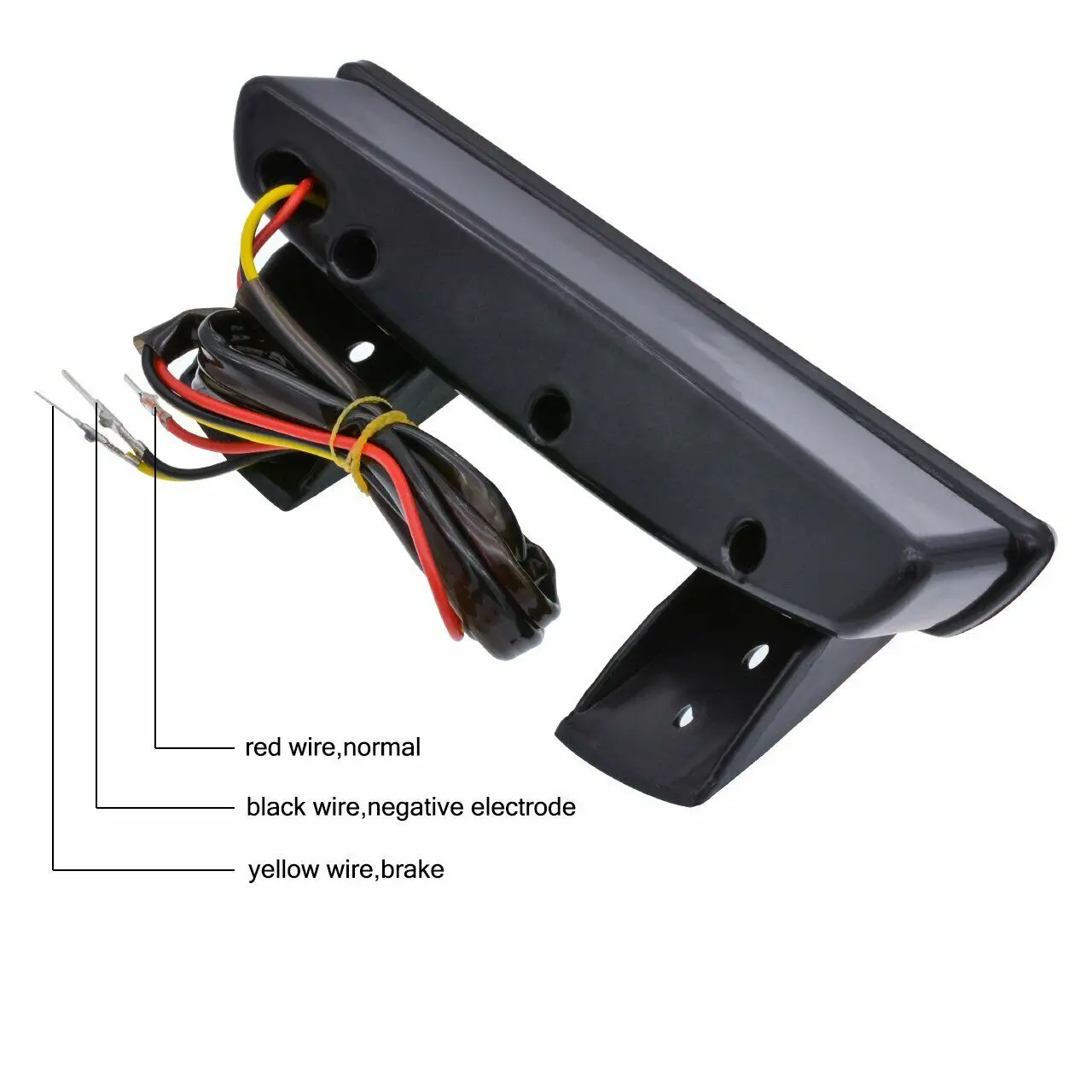 12V мотоцикл задний стоп-сигнал светодиодный задний стоп светильник лампы для мотоциклов с крутящим моментом хвост светильник заднего номерного знака светильник аксессуары декоративный светильник Bicyc