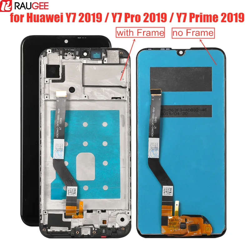 ЖК-экран для huawei Y7 2019 DUB-LX3 L23 LX1 ЖК-дисплей + сенсорный экран с рамкой Замена Prime |