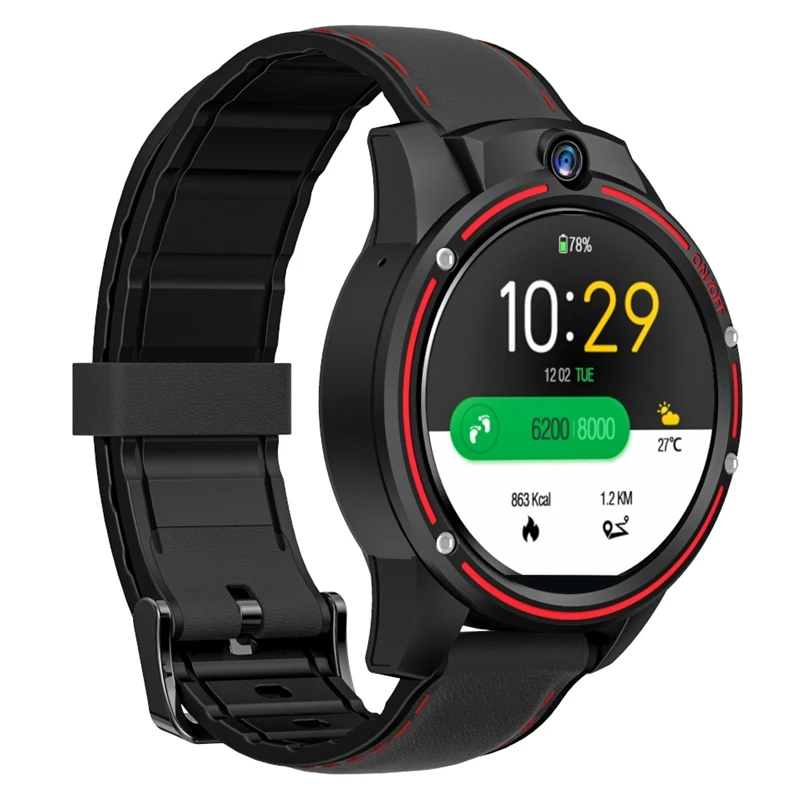  KOSPET Vision 3GB 32GB 5.0MP Dual Camera GPS Sport Android Smart Watch 1.6 Inch 800MAh Bluetooth Sm