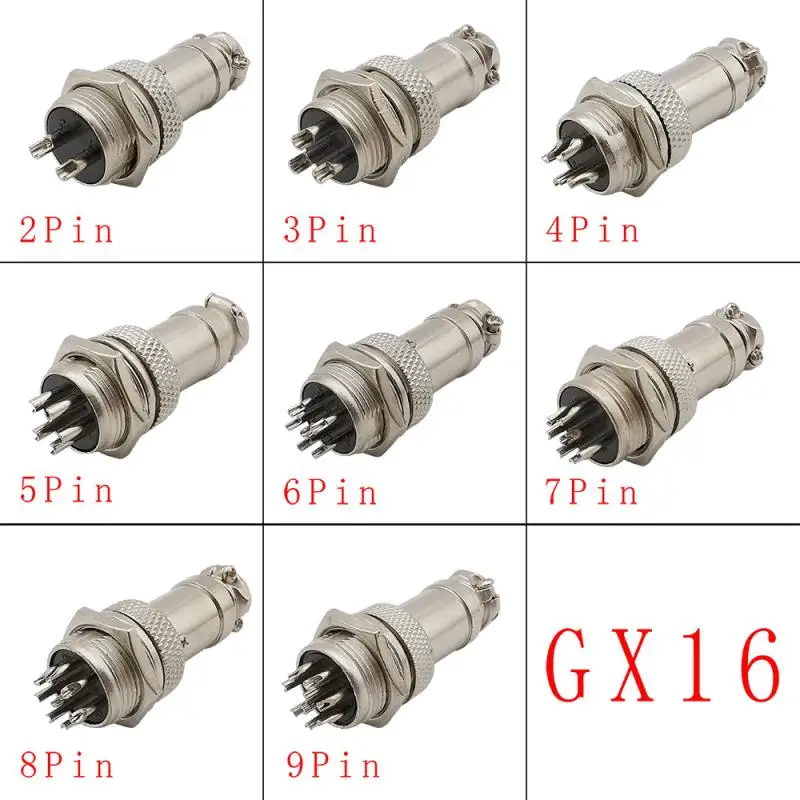 1 пара 2 3 4 5 6 7 8 контактов шасси разъемы для подключения микрофона штекер GX16