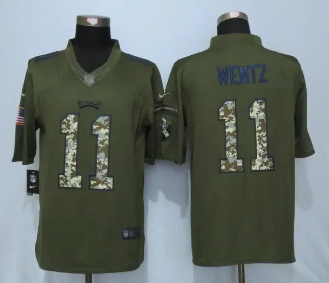COLOR AS PHOTO SHOWN Stitiched, Philadelphia 7 Sam Bradford, 11 Carson Wentz 20 Brian davkins 43 Darren Sproles Elite для мужчин Eagles Jersey - Цвет: COLOR AS PHOTO SHOWN