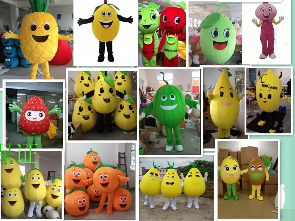 Fashion Bruce-Broccoli Mascot Costume Suits Party Game Dress Outfits Ad Xmas Top