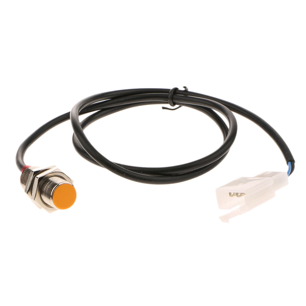 Digital Odometer Sensor Cable W/ Magnet For Motorbike Speedometer Tachometer