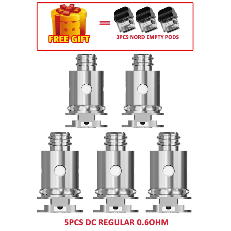 nord DC regular Smok портативный Pod Mod 40 Вт набор электронных сигарет SMOK RPM40 Pod Vape 1500 мАч и 4,3 мл об/мин Pod и 4,5 мл об/мин Nord картридж POD Vapor - Цвет: nord DC regular