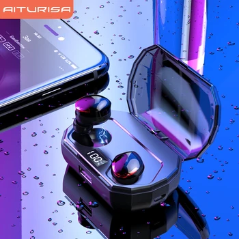 

Tws Wireless Headphones Noise reduction Sports Earphones In-Ear Bluetooth Earbuds HiFi Stereo Headsets Built-in Microphone Call