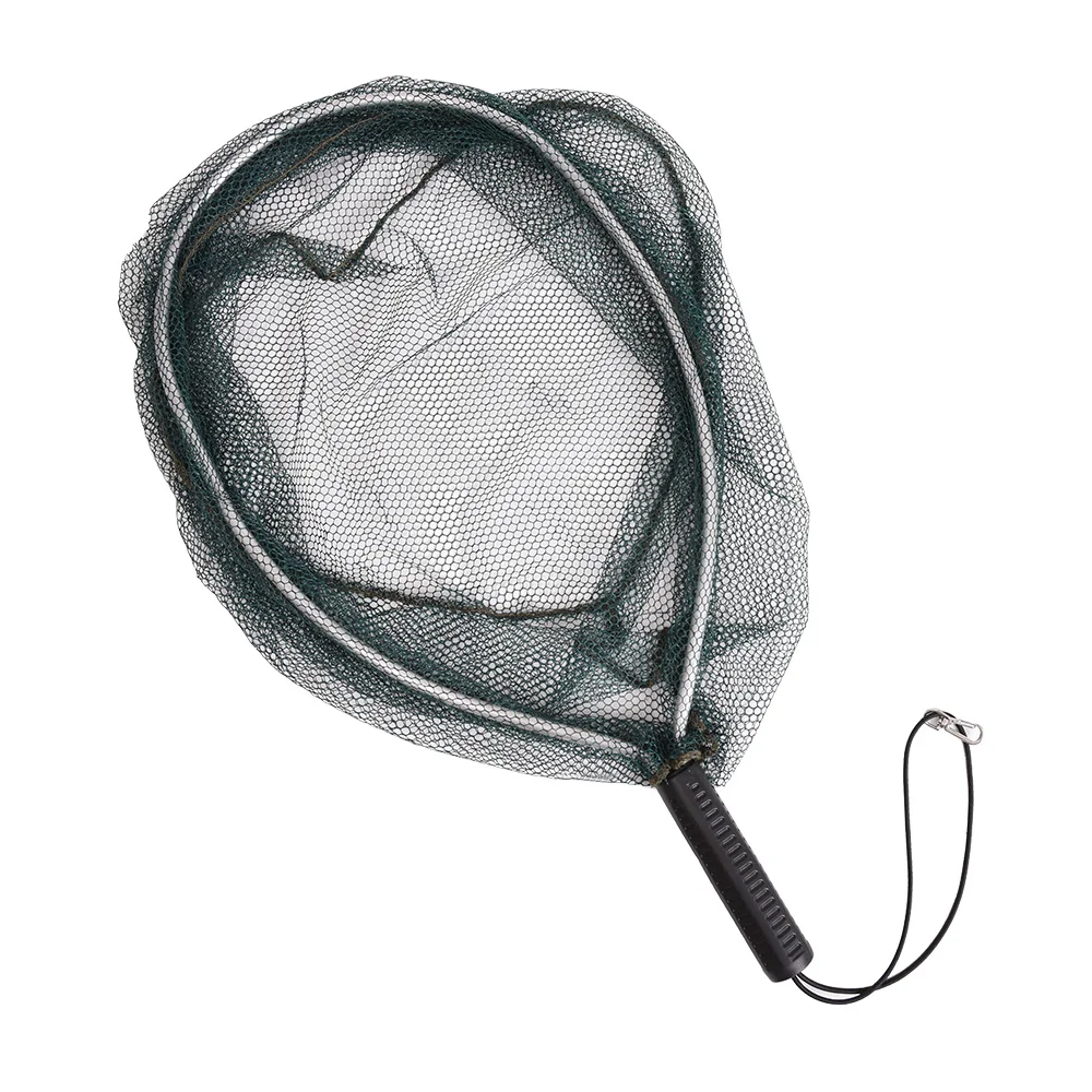 

Fly Fishing Brail Landing Net Portable Lightweight Aluminum Landing Fishing Net Catch and Release Net Nylon Mesh