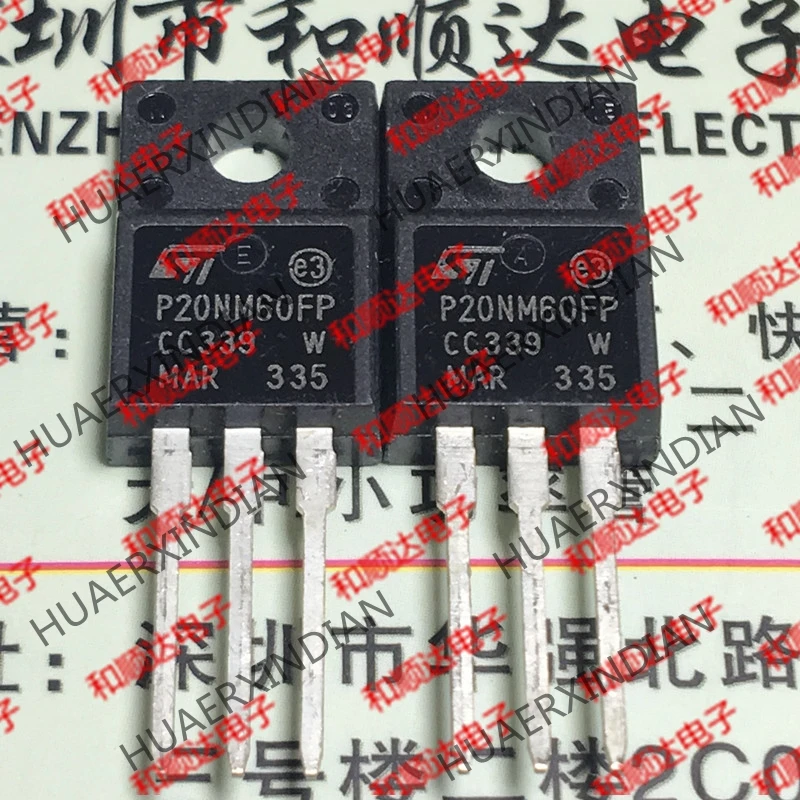 20 шт./лот STP20NM60FP TO-220F 600V 20A