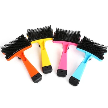 

Portable Pet Dog Cat Hair Comb Fur Shedding Trimmer Grooming Professional Cat Dog Grooming Comb Brush Pet Beauty Supplies Tools