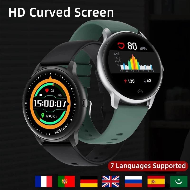 US $32.99 IMILAB KW66 Smart Watch Men SmartWatch Bluetooth Smart Watches Pedometer Heart Rate Fitness Tracker IP68 Waterproof Sports Watch