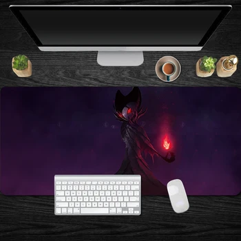 

Gaming Mouse mat Pad Black Lock Laptop Office Game Mouse Pad Game Desk Mat XXL Kawaii Mousepad