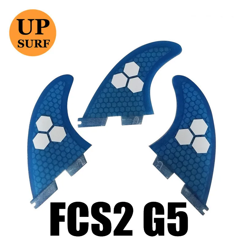 12 G5 Плавники для серфинга FCS2 плавники G5/G7/G3 светильник синий FCS II три плавника набор стекловолокна дизайн синий, красный, желтый, черный, белый, зеленый цвет - Цвет: 12 G5