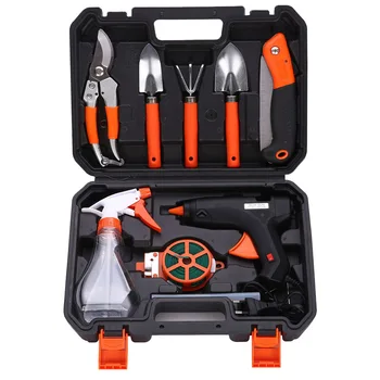 

1 Set of Portable Gardening Tool Combination Set Electric Glue Gun Garden Flowering Tool Household Tool Combination Kit