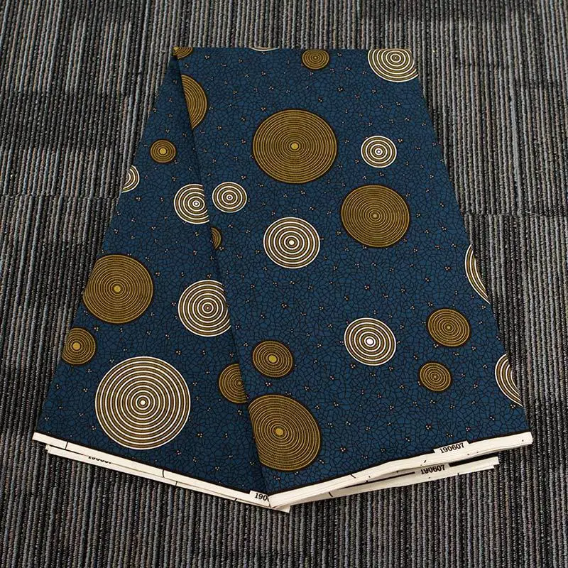 Синий круг Африканский Воск 2020 Производитель: Оптовая продажа геометрических