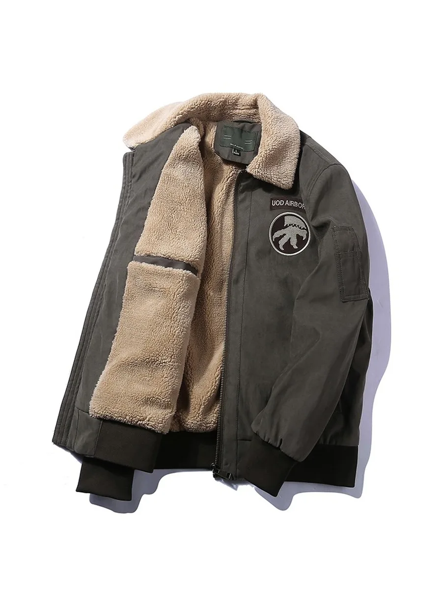 Add Velvet Winter Coat Men Cotton Long Warm Mens Bomber Jackets Chaquetas Para Hombre Men Jackets Jackets and Coats 4XL HH30JK