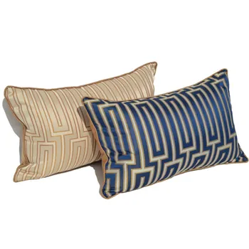 

DUNXDECO Cushion Cover Decorative Pillow Case Modern Simple Chinese Geometric High Density Sofa Chair Bedding Coussin Decorating