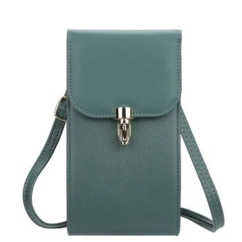 

Hot sale new mobile phone bag women's mid-length storage wallet Korean version pu leather diagonal mobile phone bag
