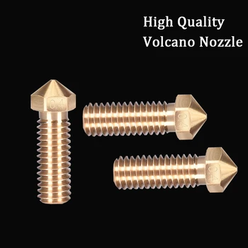 

3D Printer Volcano Nozzle High Quality M6 Thread For V6 J-head Hotend Extruder 0.4/0.6/0.8 1.75MM Filament For 3D Printer Parts