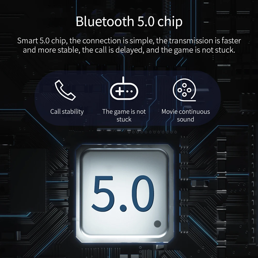 Автомобильный комплект громкой связи с Bluetooth для мобильного телефона, высокое качество, гарнитура без рук, беспроводные наушники Bluetooth 5,0