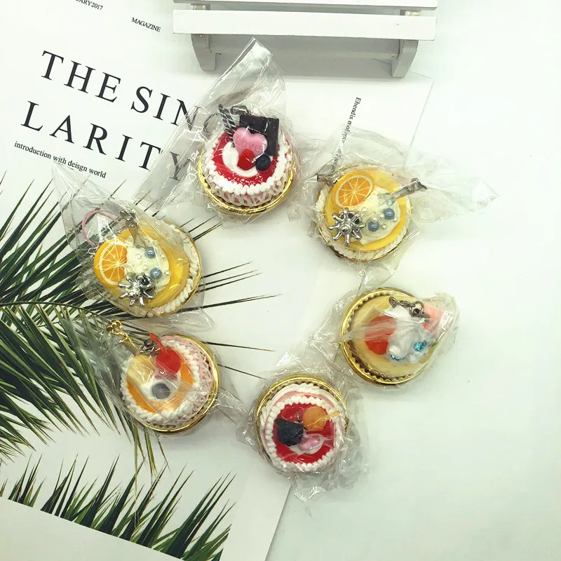 

5pcs/lot Different Simulation Cake Food Creative Widgets That Lives In A Amall Gift Photography Props On Sale Toys