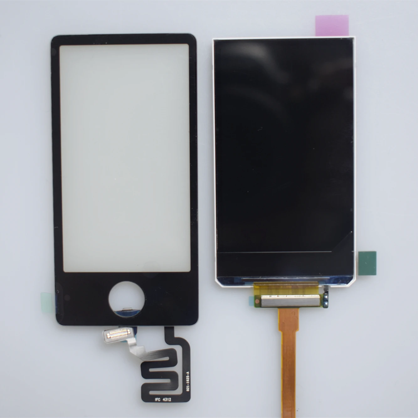 Цена Для iPod Nano 7 7 й ЖК дисплей кодирующий преобразователь сенсорного экрана в сборе запасные части для Nano7 2,5