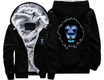 

Fashion Men women Warm Thick Coat Jacket winter warm deer prey lion king Street wear velvet Sweatshirt top Hoodies