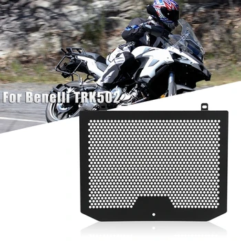 

Motorcycle Accessories Radiator Black Grille Grille Cover Protective Cover Grille Cover For Benelli TRK502 TRK 502