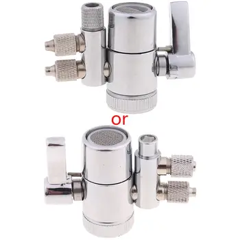 

Dual Diverter Valve M22 to 1/4" Brass Chrome Plated Anti Rust Water Separator