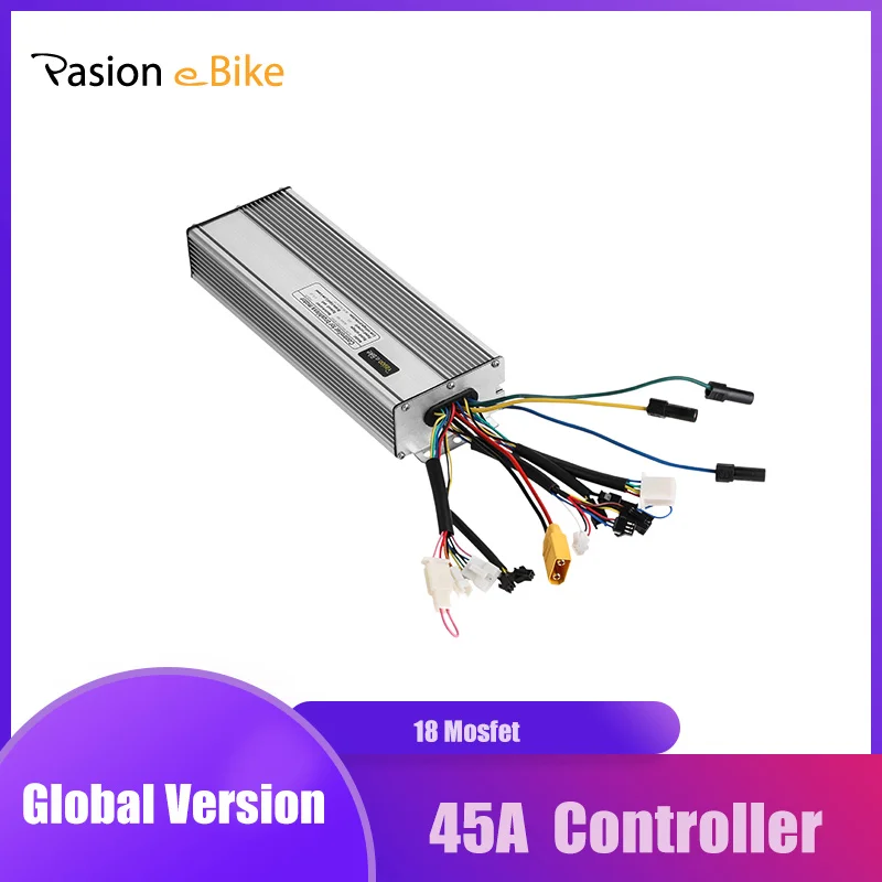 Pasion контроллер электровелосипеда 48 В бесщеточный 18 Mosfet DC синусоидальных