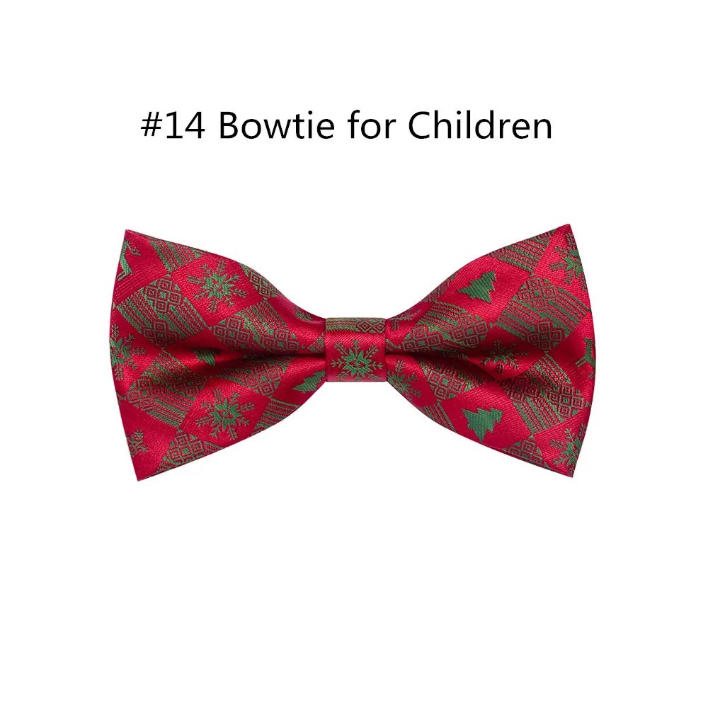 RBOCOTT, Рождественский галстук-бабочка, новинка, галстук-бабочка для мальчиков, снежинка, дерево, галстук-бабочка для детей, размер 10 см* 5 см