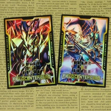 2 шт./компл. черный блеск солдат Темный Паладин поле центр карты юги Муто классический маг фехтовальщик Yugioh фольга прокси Orica карты