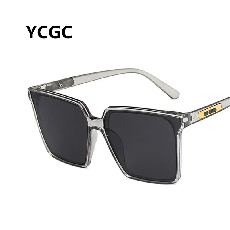 

Hot Sale new Vintage Square Oversized Sunglasses Women Men Sun Glasses Big Frame Eyewear UV400 designer sunglasses fashion