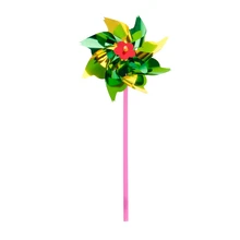 10 шт. пластиковый штифт ветряной мельницы ветряной Спиннер детская игрушка садовая газон вечерние украшения T3LA