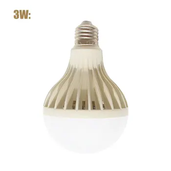 

LED Lamp PIR Infrared Motion/Sound+Light Sensor Control 3W 5W 7W 9W 12W Automatic Smart Sensor Acousto Optic Induction Bulbs