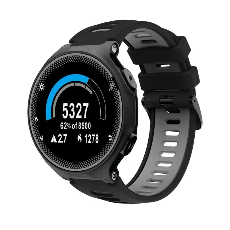 Wristband 22mm For Garmin-Forerunner 735xt/220/230/235/620/630 Silicone Replacement