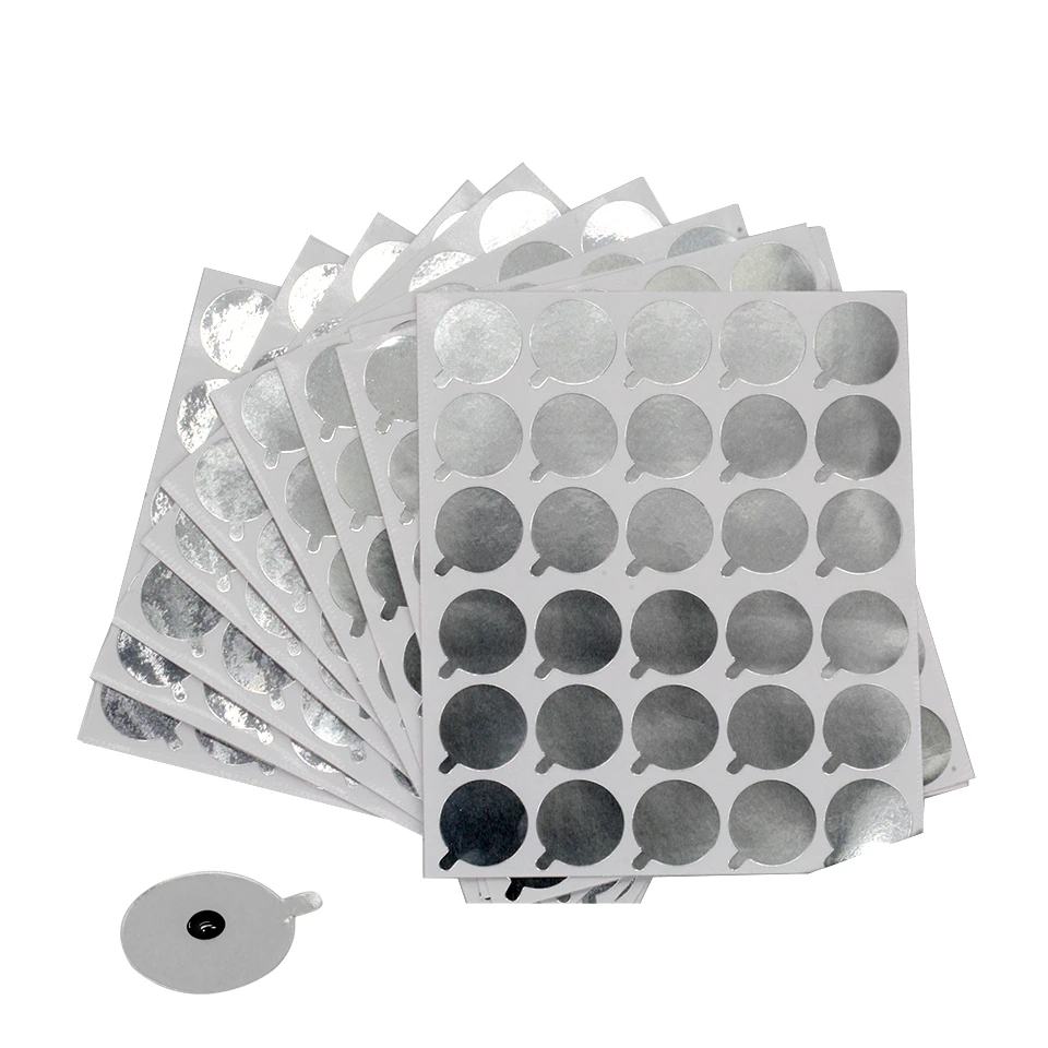 

Disposable Eyelash Extension Glue Tinfoil Stickers Gasket Pallet Holder Adhesive Container for False Eyelash Extension Makeup
