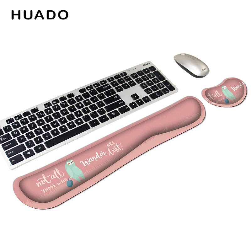 E Keyboard Wrist Pad Hand Wrist Keyboard Support Comfortable Wrist Rest Pad for Laptop Support Customized - Цвет: E
