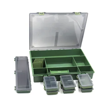 

Super Larger 7+1 Fishing Tackle Box For carp Large capacity multifunctional fishing gear accessories storage box