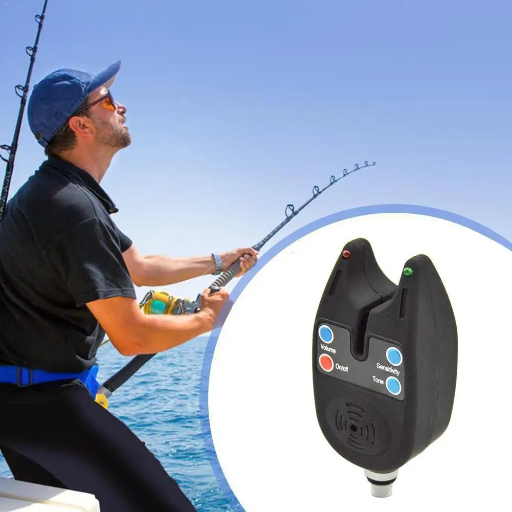 

Portable Carp Fishing Alarm Set 1 2 Wireless Bite Alarms Fishing Supplies Tools For Outdoor O8C3