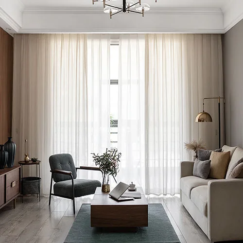 CDIY полосатый Фатин, оконные шторы для гостиной, спальни, европейский стиль, отвесная вуаль, занавески на окна, занавески, жалюзи - Цвет: brown