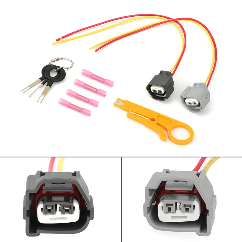 2PCS ȭ  ÷ Ŀ Hyundai Accent 1.5L  輱 ϳ׽ 2000-2003 1.6L 2001-2005 & Kia 27301-26600 27301-22600