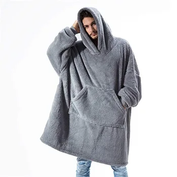

Armin Arlat New Arrival sleep top women & men long sleeve sleepwear oversize nightwear Fleece solid winter homewear 45-80KG