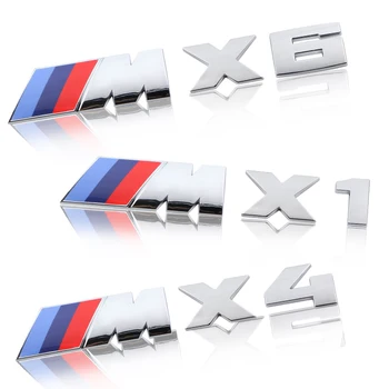 

1pcs For BMW M 1 3 4 5 6 7 E Z X M3 M5 M6 E39 E46 E30 E28 E91 E92 X1 X2 X4 X5 X6 badge sticker car rear box labeling Car styling